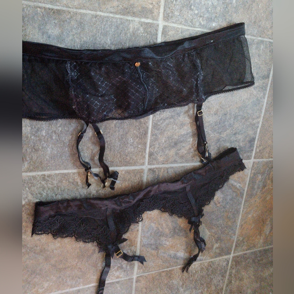 Bundle of 2 Lane Bryant Cacique Garter Lingerie